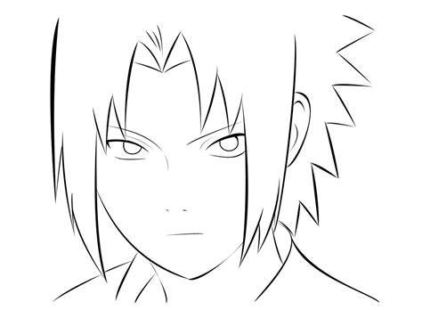 imagenes para dibujar de sasuke